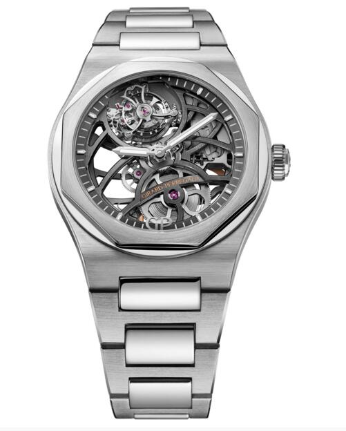 Cheap Girard-Perregaux Replica Laureato Flying Tourbillon Skeleton 99110-53-001-53A watch